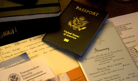 passport, visa