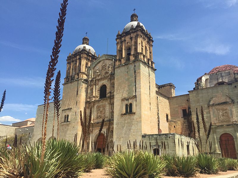 Santo Domingo ex-convent in Oaxaca state.