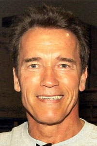 Rostro de Arnold Schwarzenegger