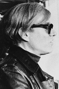 Rostro de Andy Warhol