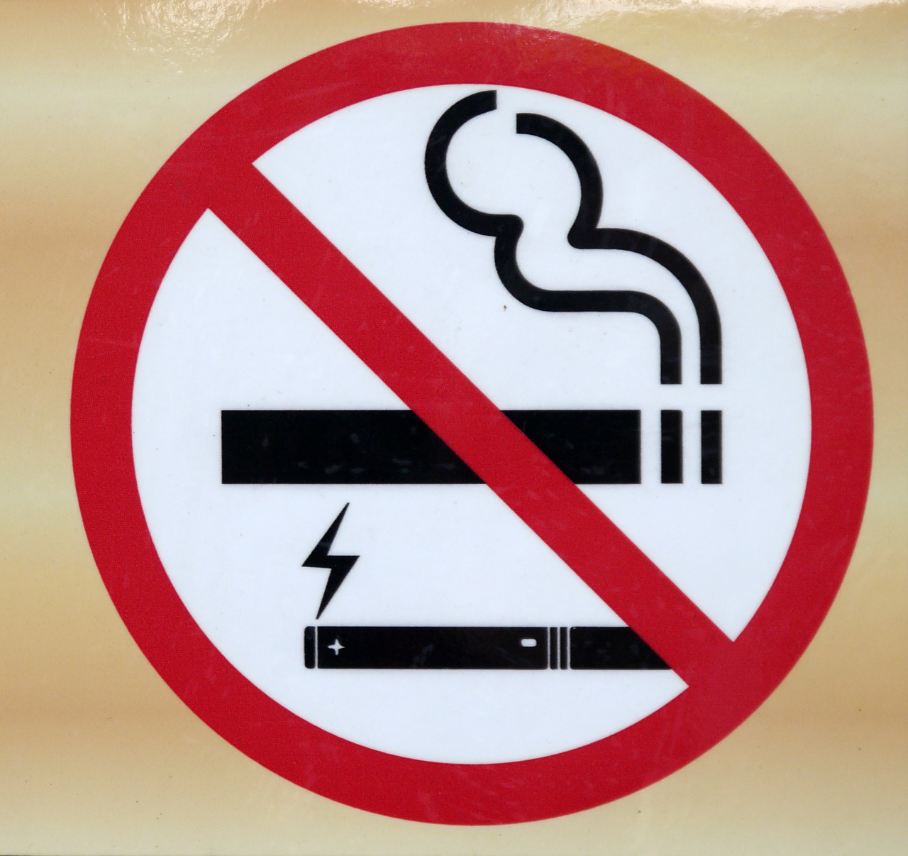 Sign do not smoke