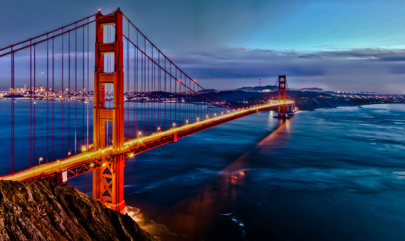 Golden gate Bridge San Francisco.