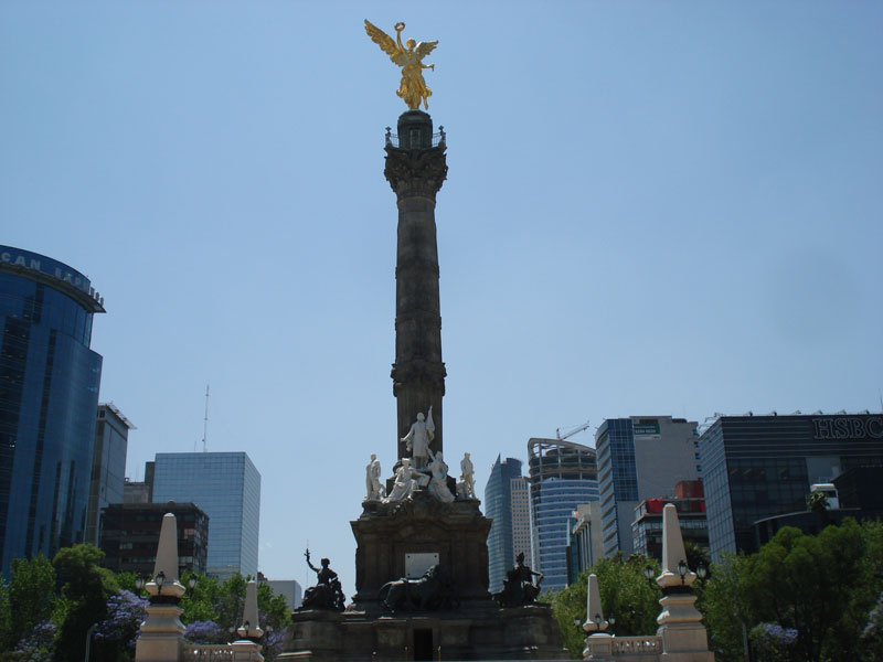 Ángel de la independencia 2007.