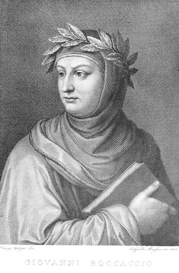 Retrato de Giovanni Boccaccio