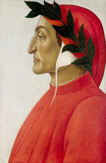 Retrato de Dante Alighieri