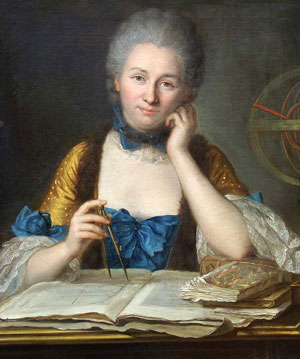 Retrato de Émilie du Châtelet
