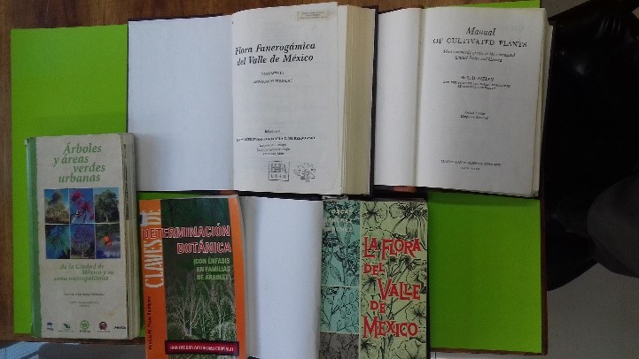 Claves botánicas o literatura especializada